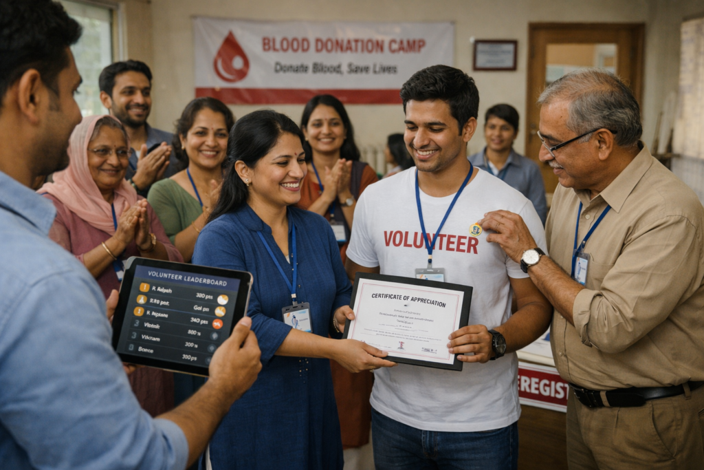 volunteer ranking system