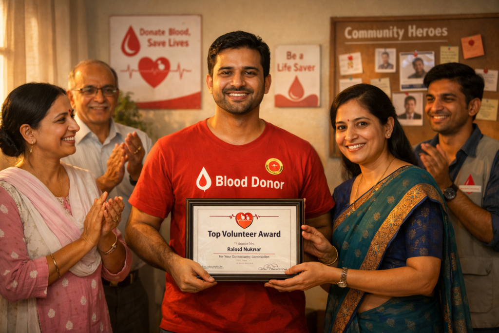 Donation rewards program
